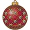 Wonderland Crafts Red & Green Ornament Cross-Stitch Kit